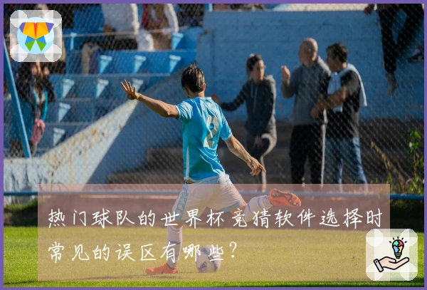 热门球队的世界杯竞猜软件选择时常见的误区有哪些？