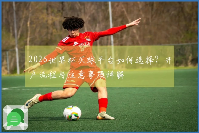 2026世界杯买球平台如何选择？开户流程与注意事项详解