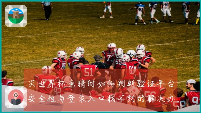 买世界杯竞猜时如何判断验证平台安全性与登录入口找不到的解决办法