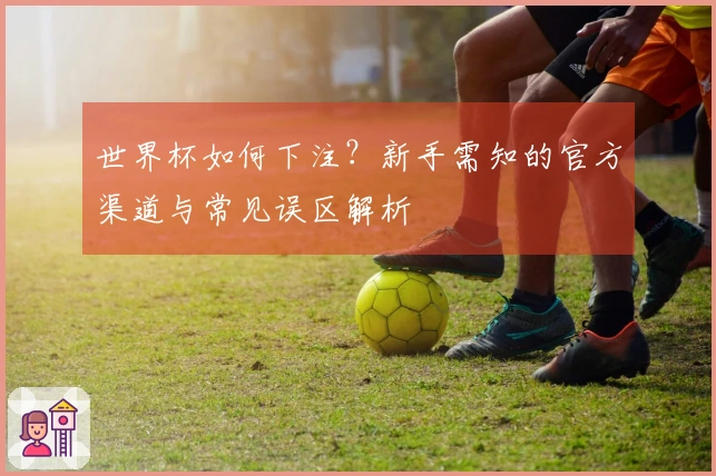 世界杯如何下注？新手需知的官方渠道与常见误区解析