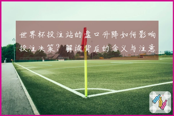 世界杯投注站的盘口升降如何影响投注决策？解读背后的含义与注意事项